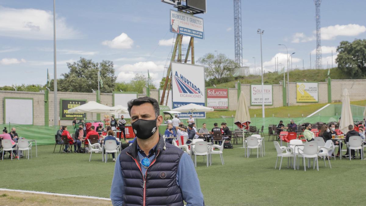 El presidente del Cacereño detalla los motivos de la suspensión del partido