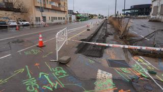 La remodelación de la avenida Castell Vell de Castelló deja entrever los primeros detalles