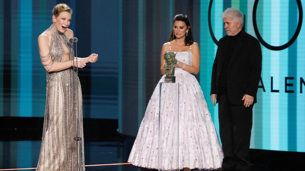 Cate Blanchett en los Premios Goya 2022.