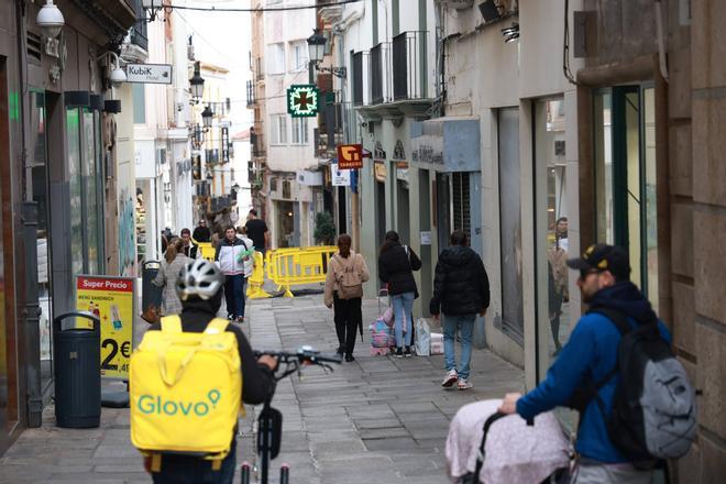 Galería | Este es el estado actual de las calles comerciales del centro de Cáceres