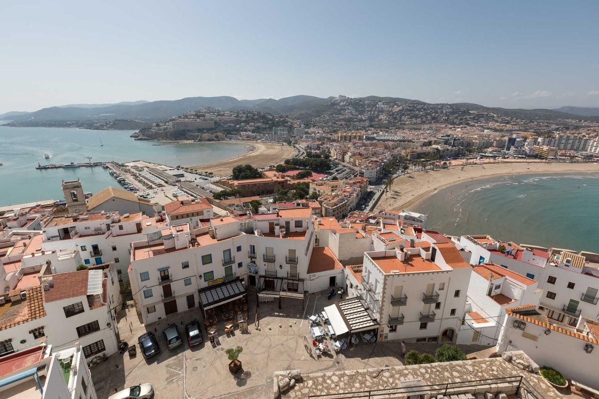 Vista desde el Castillo de Peñíscola.