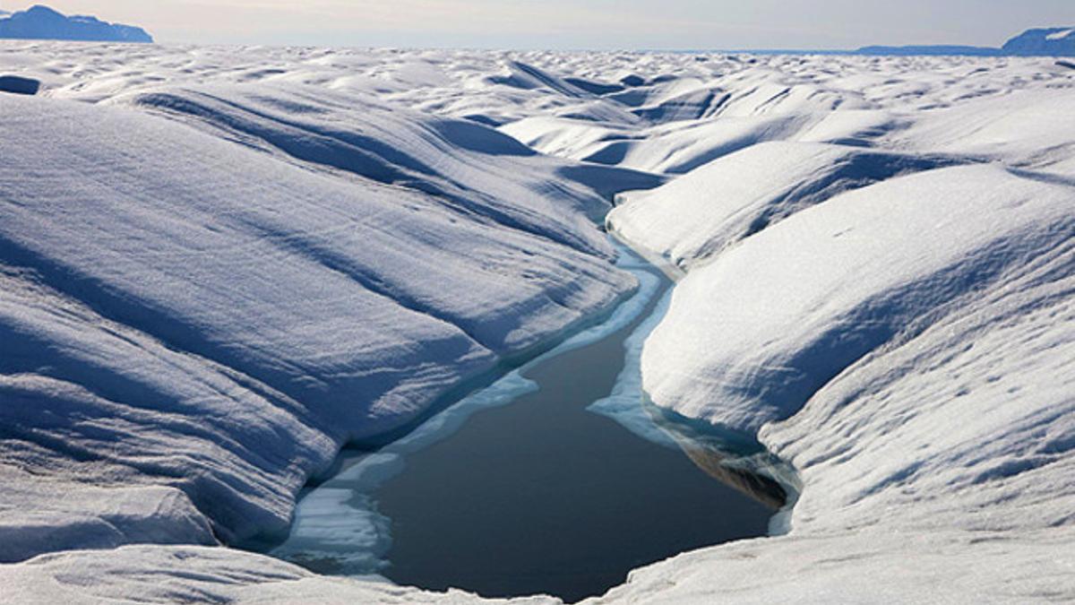 Glaciar Petermann, en Groenlandia.