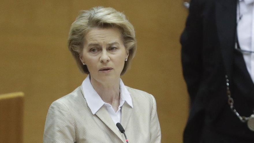 La presidenta de la ComisiÃ³n Europea, Ursula von der Leyen.