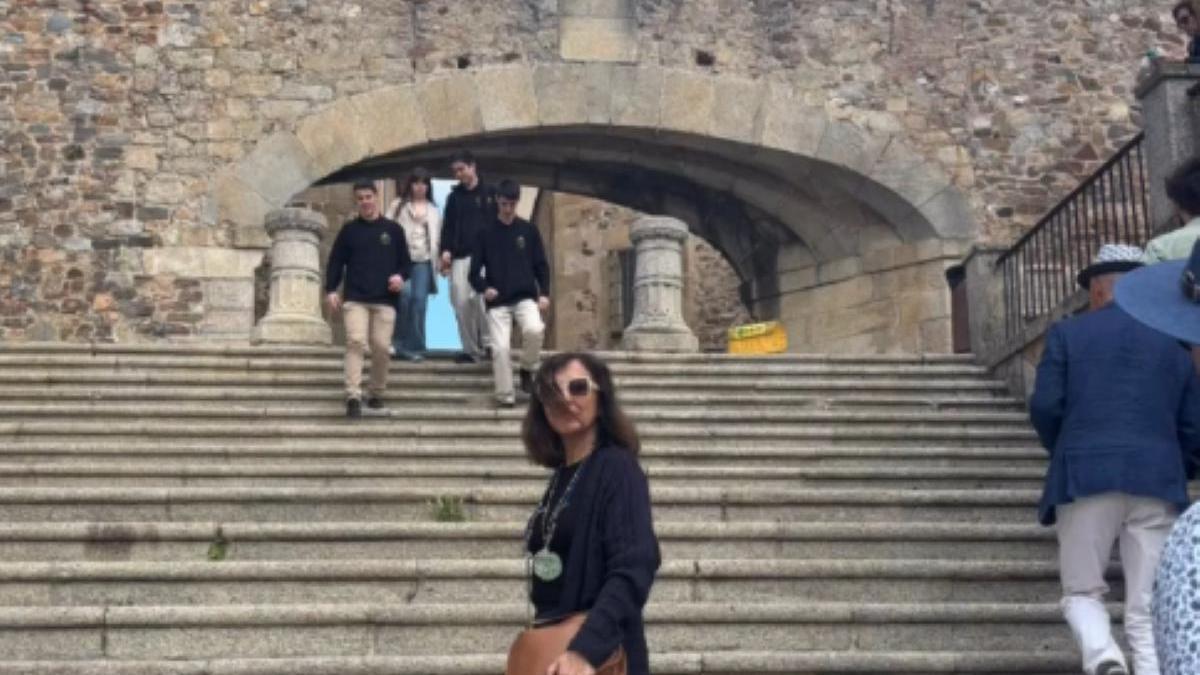 Isabel Gemio se rinde a Cáceres y a Atrio: "Aquí la vida sabe mejor"