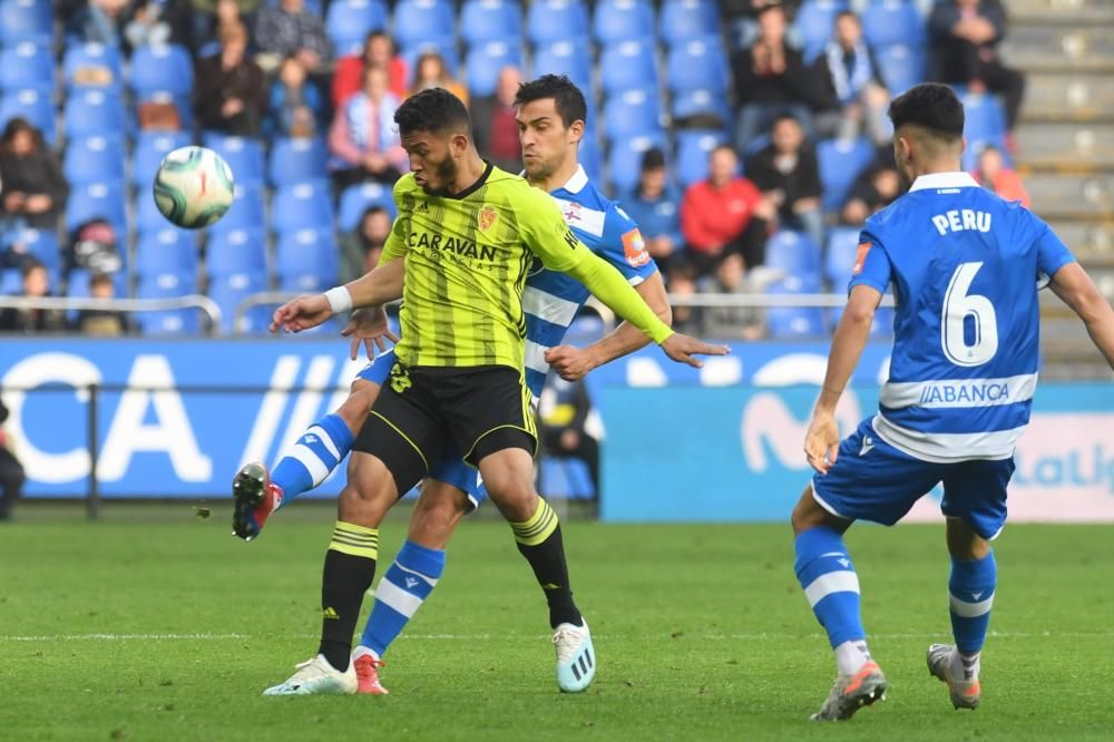 El Dépor cae 1-3 ante el Zaragoza