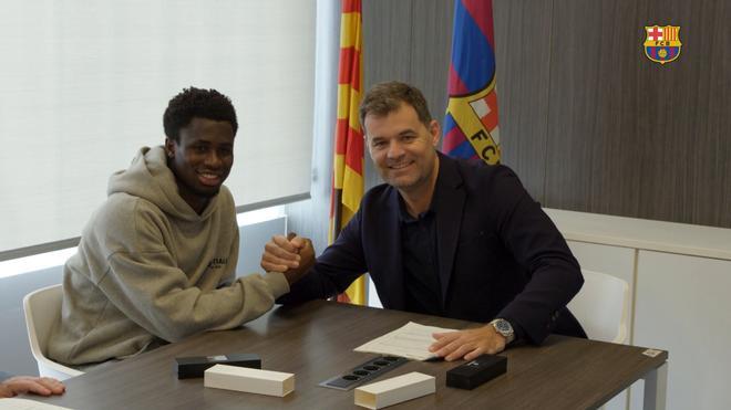 Landry Farre renueva con el FC Barcelona por tres temporadas