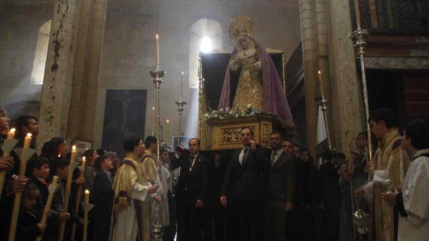 La mayoría de los titulares de las cofradías ya están en sus pasos