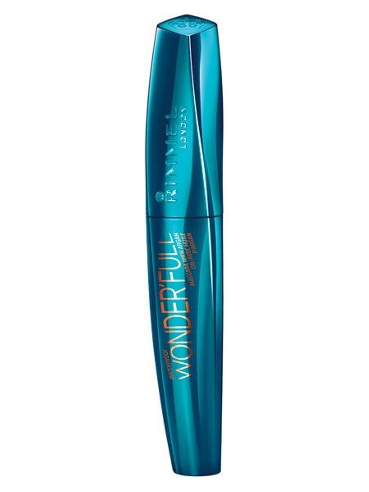 Máscara de pestañas Wonder'Full Waterproof With Argan Oil Black de Rimmel