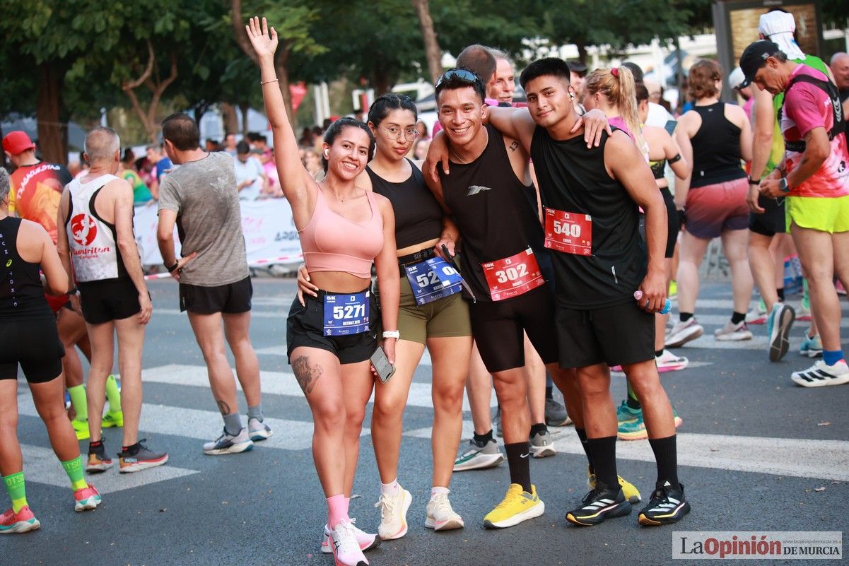 Las mejores imágenes de la carrera nocturna de Murcia