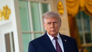 El presidente de Estados Unidos, Donald Trump, en la Casa Blanca en Washington