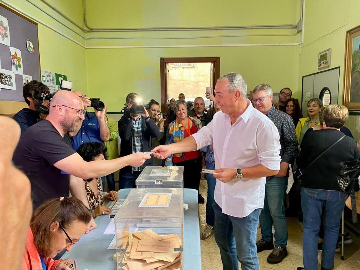 El candidato de Compromís a la Presidencia de la Generalitat Valenciana, Joan Baldoví, se ha mostrado muy confiado en que los resultados de las elecciones de este 28M permitan la renovación de un nuevo gobierno del Botànic