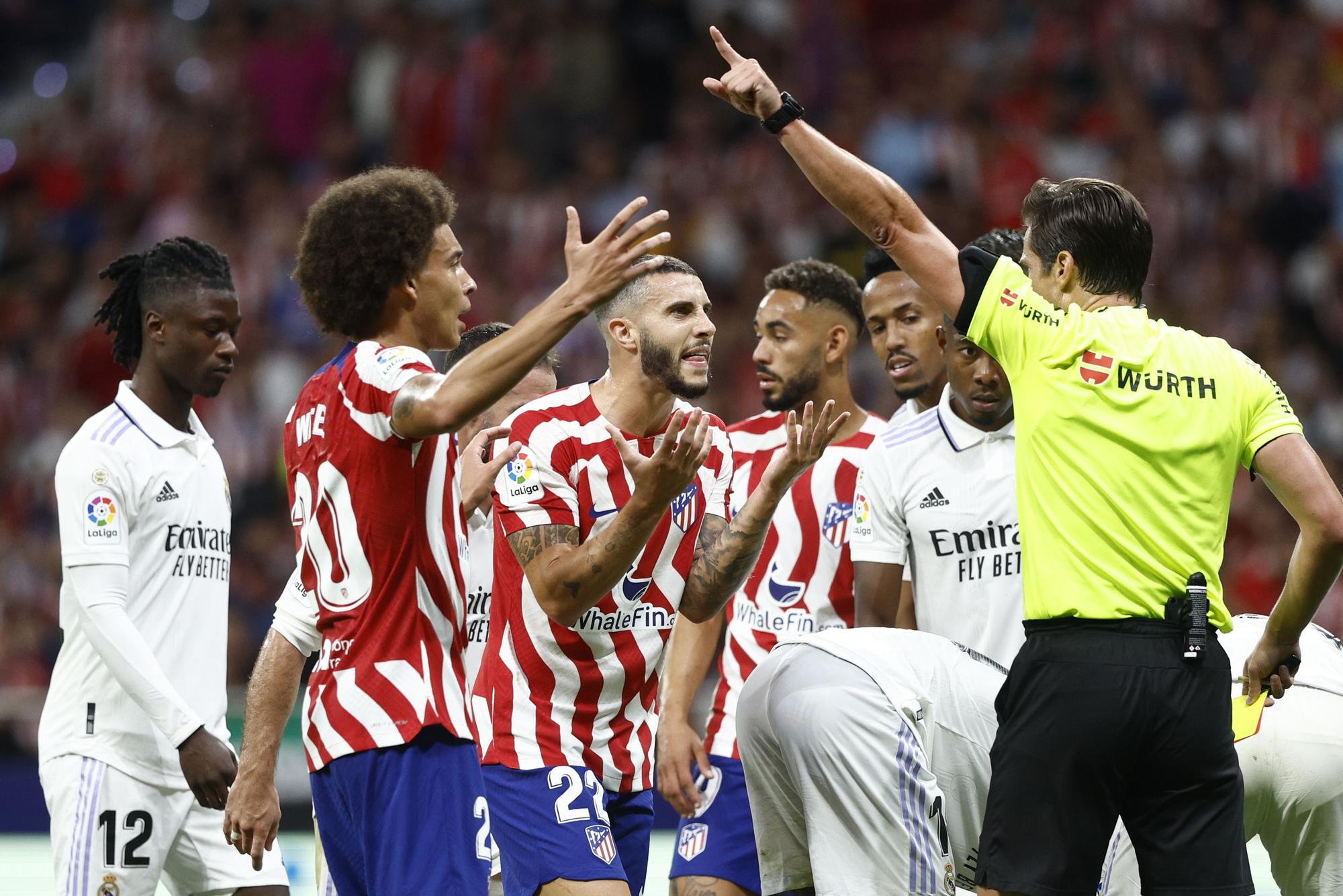 Las notas de los jugadores del Atlético de Madrid en el derbi ante el Real  Madrid - Estadio Deportivo