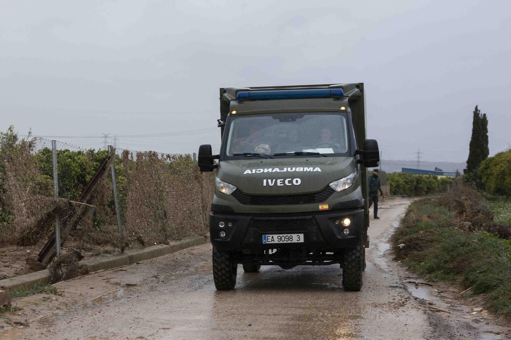 La UME continua la busqueda de desaparecidos