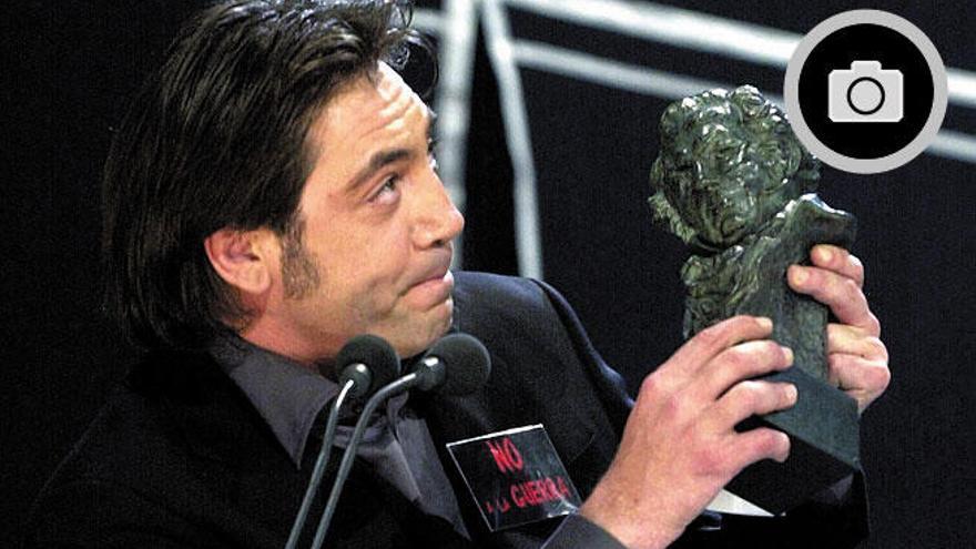 Javier Bardem, en la gala de 2003.