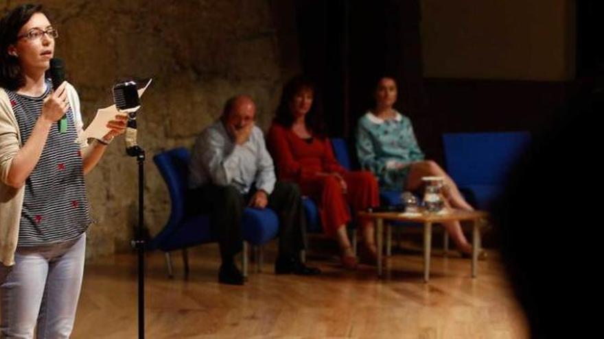 Una de las ponencias de la jornada celebrada en el Auditorio.