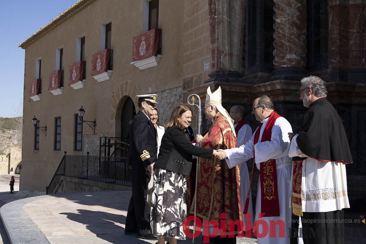 Visita de los reyes de España a Caravaca (explanada de la Basílica)