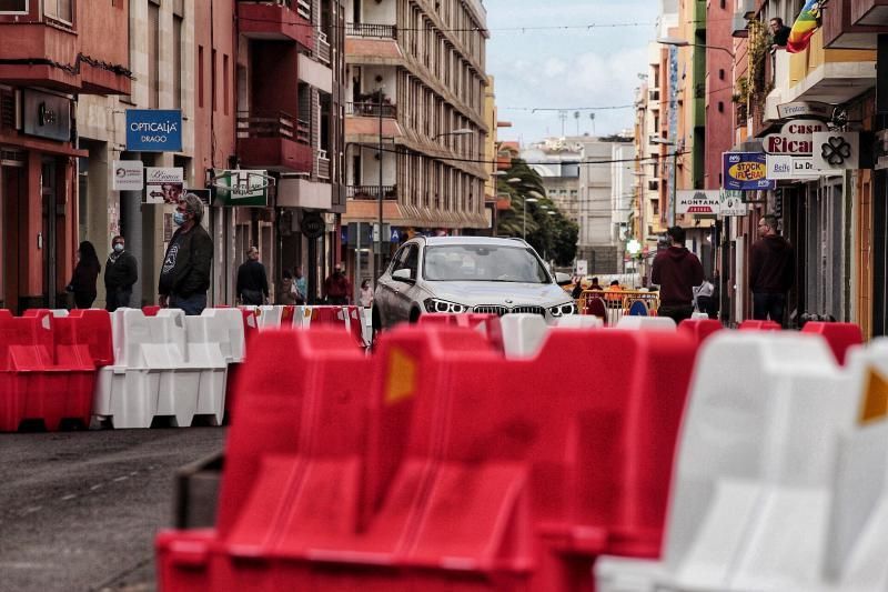 Peatonalización de la calle Heraclio Sánchez