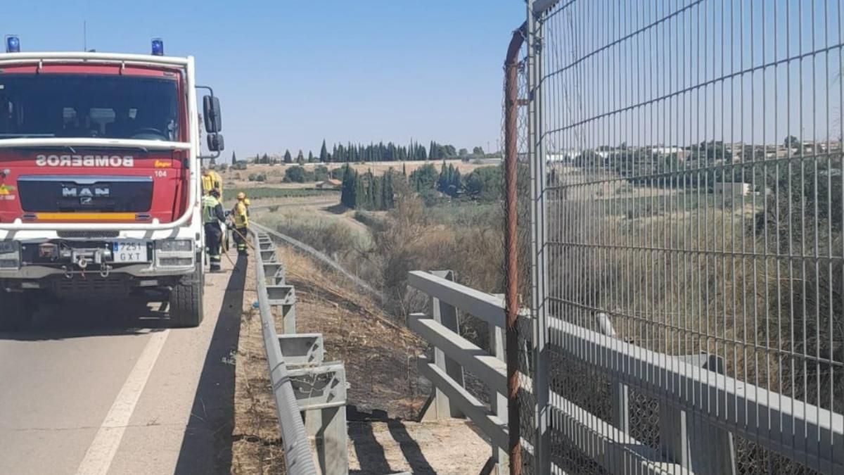 Un incendio forestal vuelve a suspender la alta velocidad entre Madrid y Andalucía.