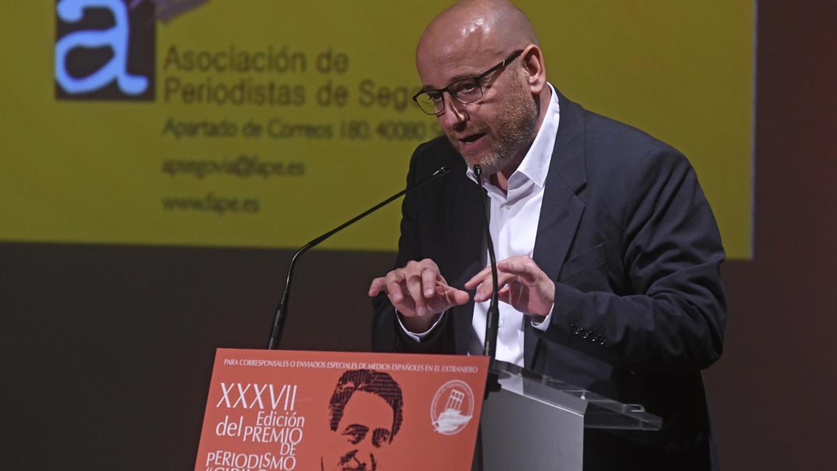 El periodista Plàcid García-Planas gana el premio Cirilo Rodríguez.