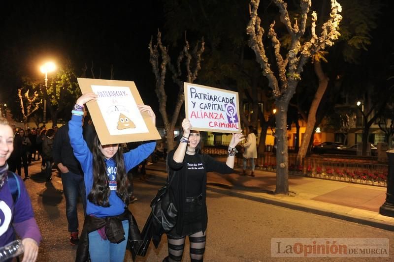Manifestación por el Día de la Mujer en Murcia