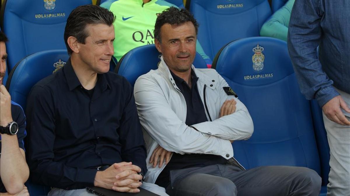 Unzué y Luis Enrique podrían volver a trabajar juntos en la selección española