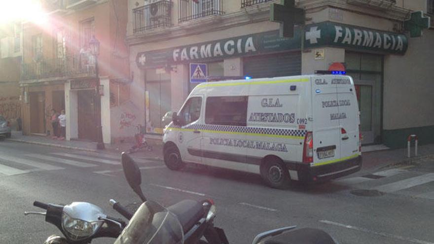 Paso de peatones donde se ha producido el accidente.