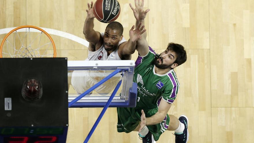 El Unicaja perdió el sábado ante el Tecnyconta