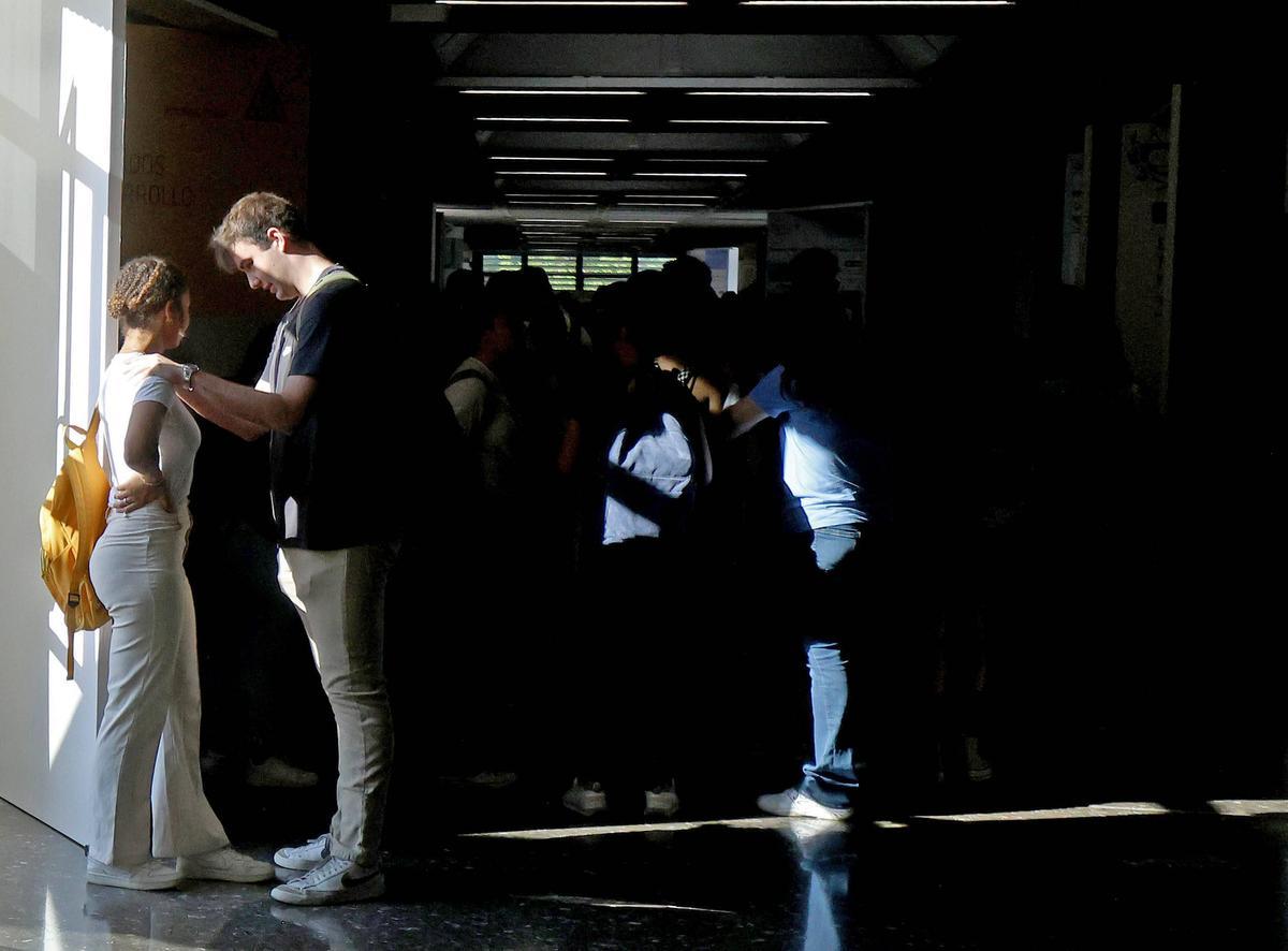 Valencia VLC alumnos de bachiller empiezan hoy los examenes de la PAU en la Universitat Politecnica