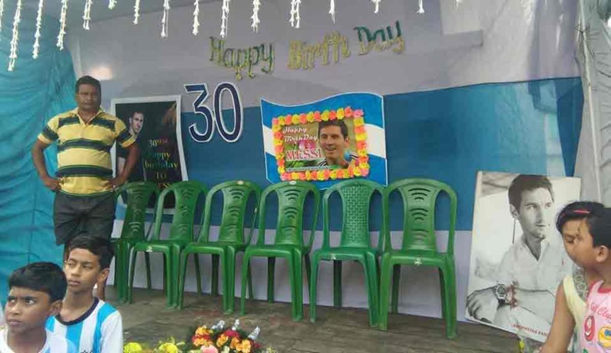 En la India han celebrado el cumpleaños de Messi