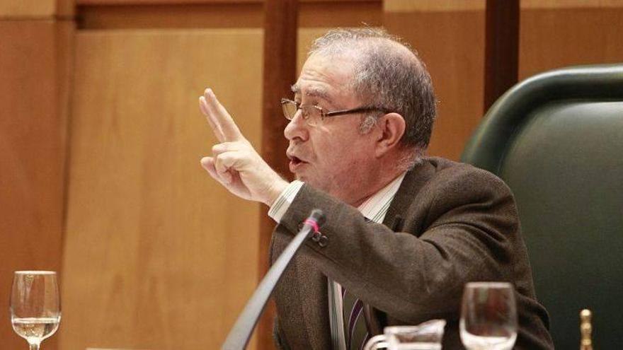 Gimeno asegura que la presión fiscal está en Aragón por debajo de la media