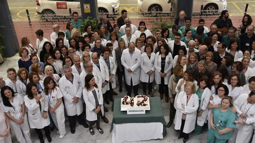 El hospital Reina Sofía celebra hoy su 42 cumpleaños