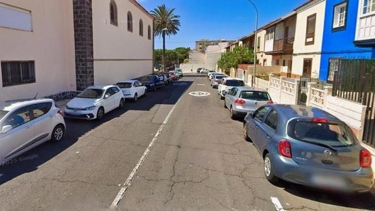 Calle Marrero Torres, en Santa Cruz