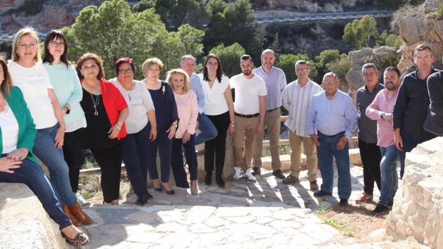 La candidatura popular con Hortensia Pérez al frente