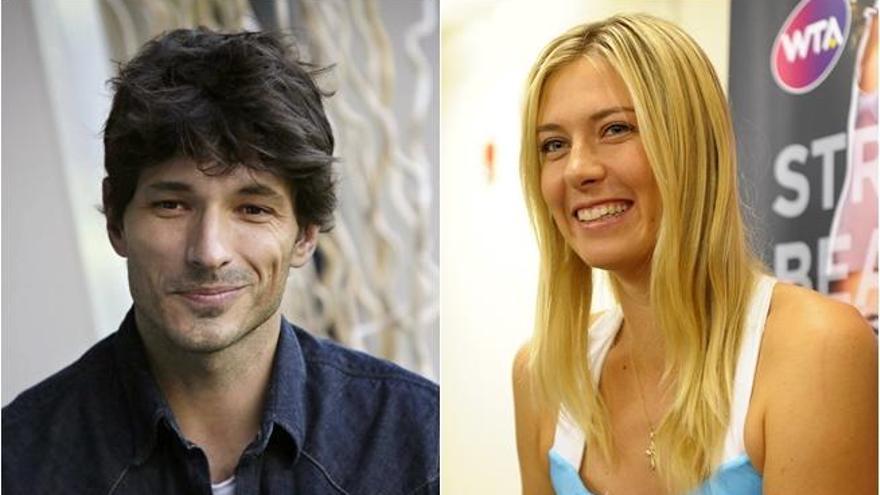 Andrés Velencoso y María Sharapova