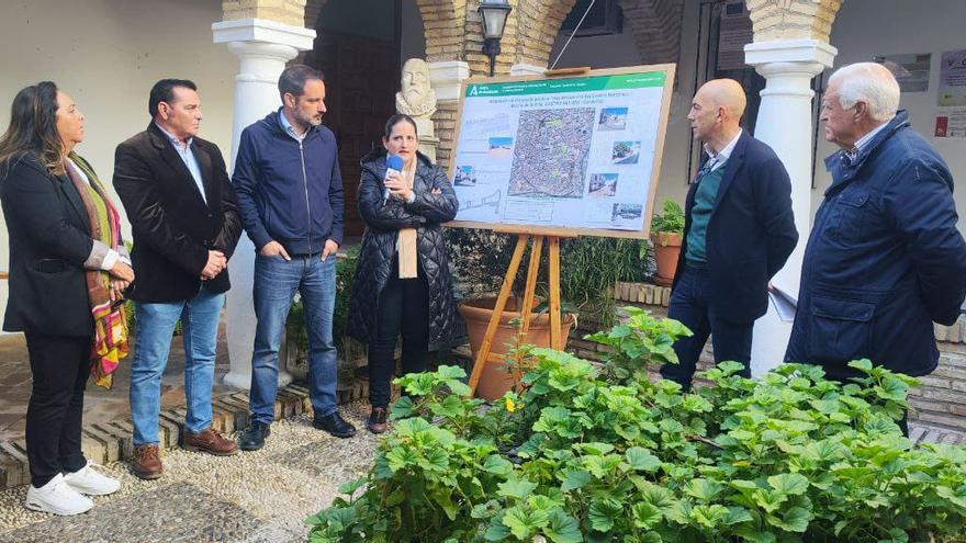 La Junta y el Ayuntamiento inician las obras del proyecto Isla ambiental Centro Histórico en Castro del Río