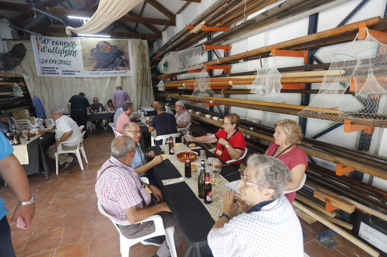 Día de fiesta en el 'Concurs d'allipebre' de Catarroja