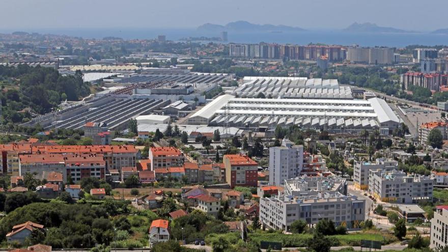 Vista de la planta de PSA de Vigo. // Marta G. Brea