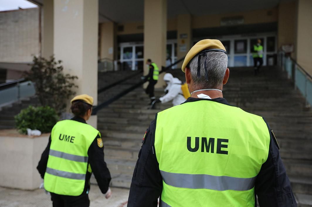 Coronavirus en Córdoba: militares de la UME se despliegan en la estación del AVE y los hospitales