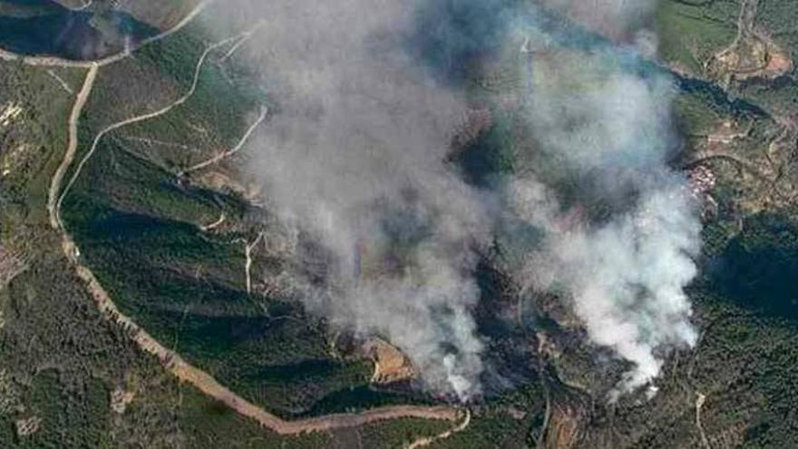 Los incendios en Extremadura queman 730 hectáreas, la menor superficie en los últimos doce años