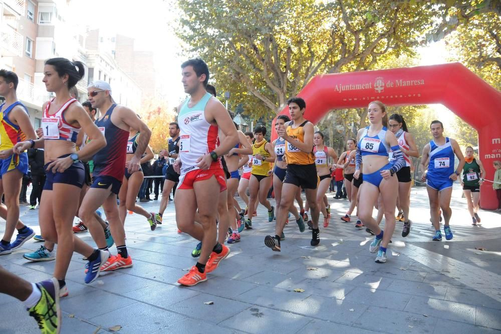 Matinal de marxa atlètica a Manresa