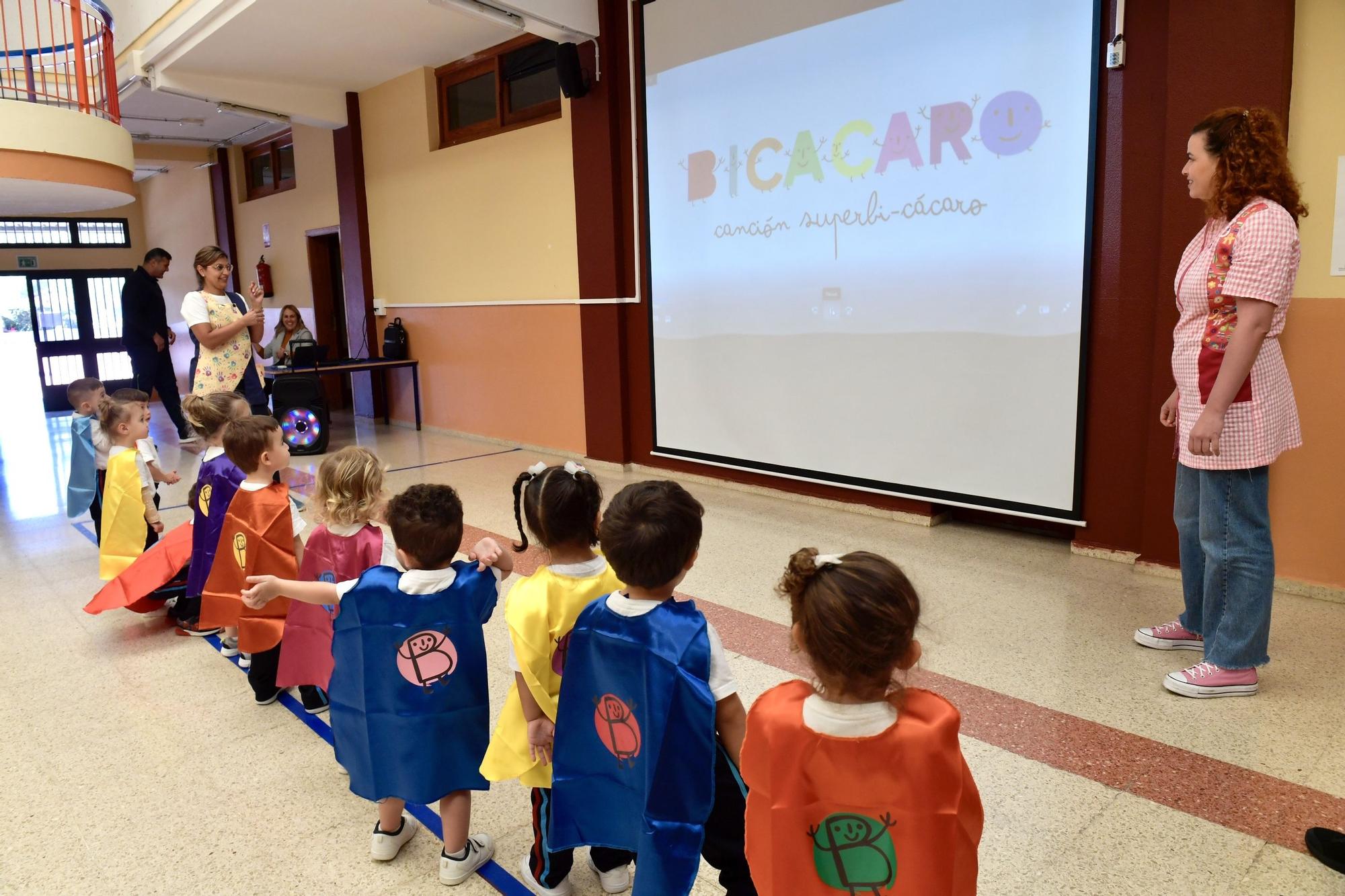 Material audiovisual elaborado para trabajar los cuidados en la primera infancia