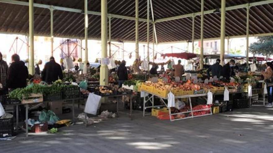 Una imatge del mercat de Figueres.