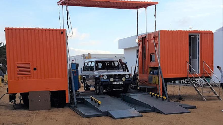 La inspección de vehículos regresa  a Caleta de Sebo tras año y medio