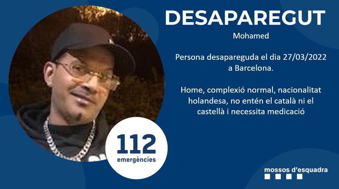 Desaparecido mossos mohamed