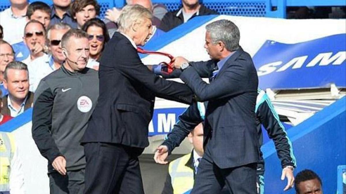 La enemistad entre Wenger y Mourinho es manifiesta y viene de lejos