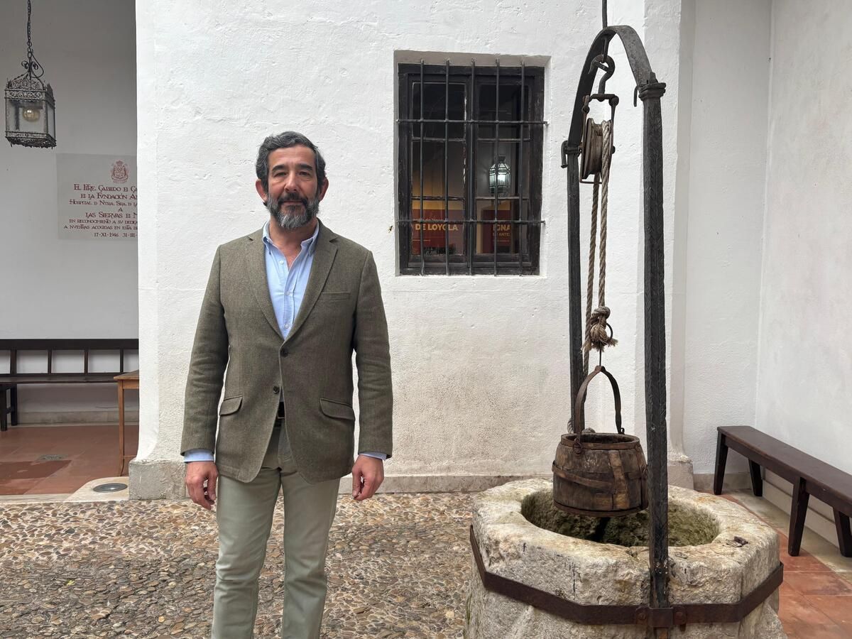 Asensio Esteban es el actual presidente de la Fundación de Antezana