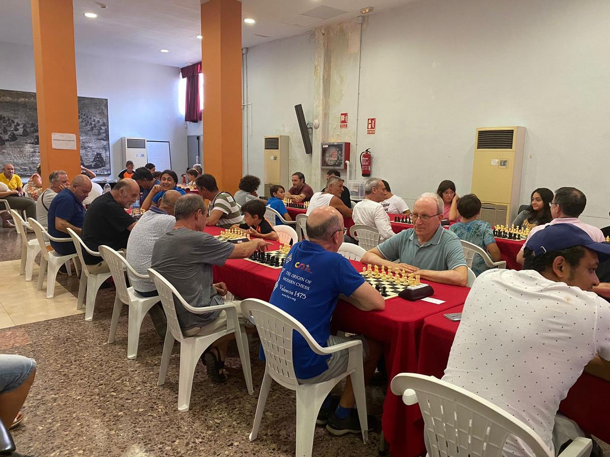Torneo de ajedrez de las fiestas mayores de Paterna.