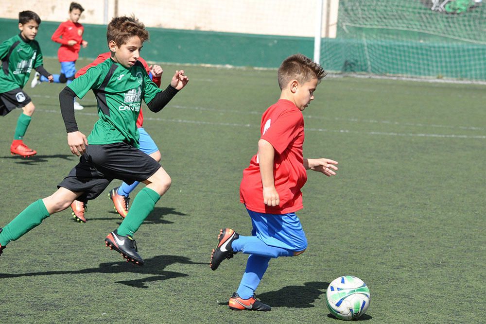 Fútbol base del fin de semana