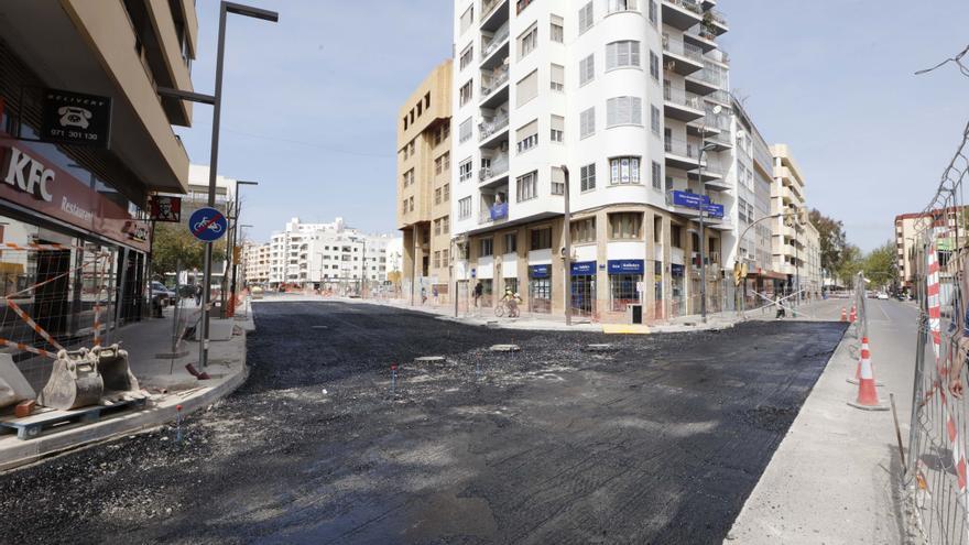 Los comercios de Isidor Macabich de Ibiza afectados por las obras podrán pedir las ayudas a partir del lunes