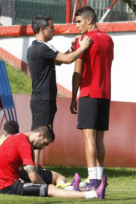 Entrenamiento del Sporting